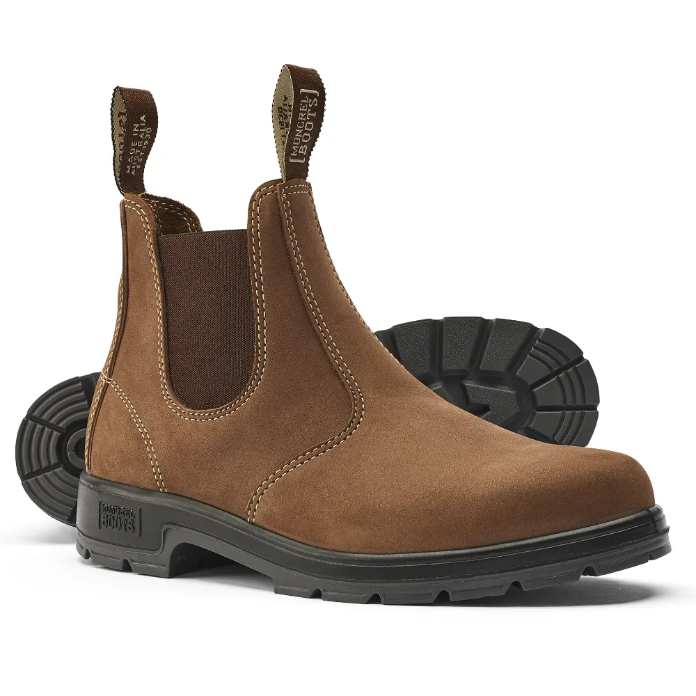 Mongrel Unisex K9 Vintage Brown Dealer Boots