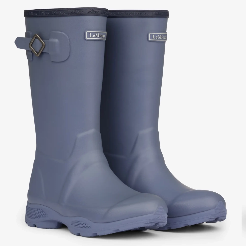 LeMieux Young Rider Ultra Stride Wellington Boots Jay Blue