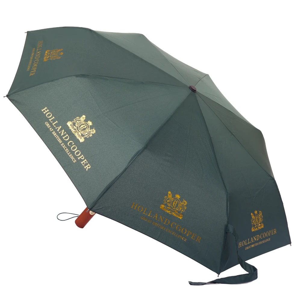 Holland Cooper Mini HC Umbrella Green