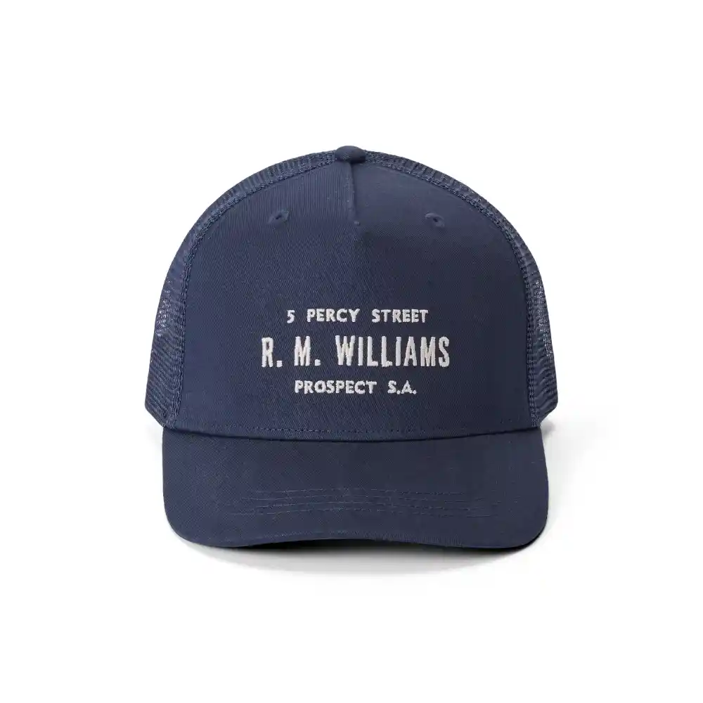 R.M.Williams Stencil Trucker Cap Navy