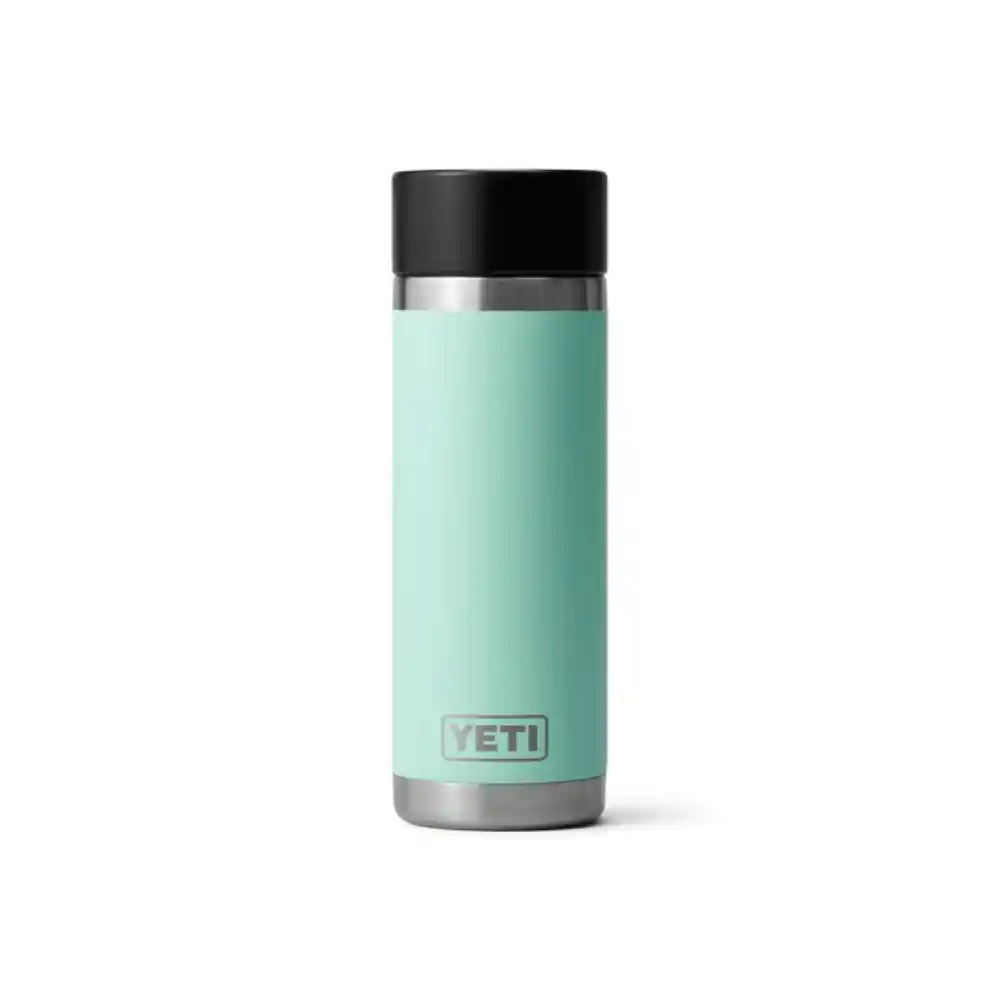Yeti Rambler 18 Oz Bottle With Hotshot Cap Seafoam