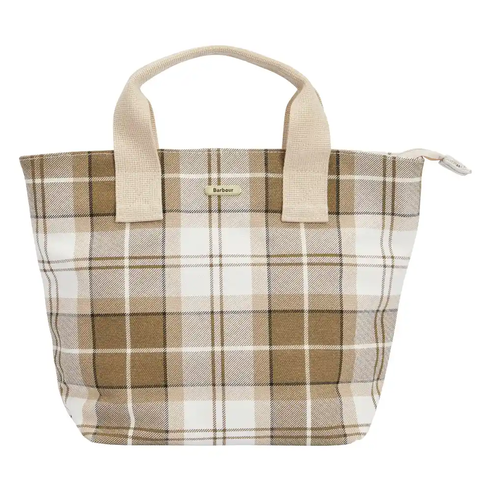 Barbour Ladies Maisy Tartan Tote Bag Safari Dress Tartan