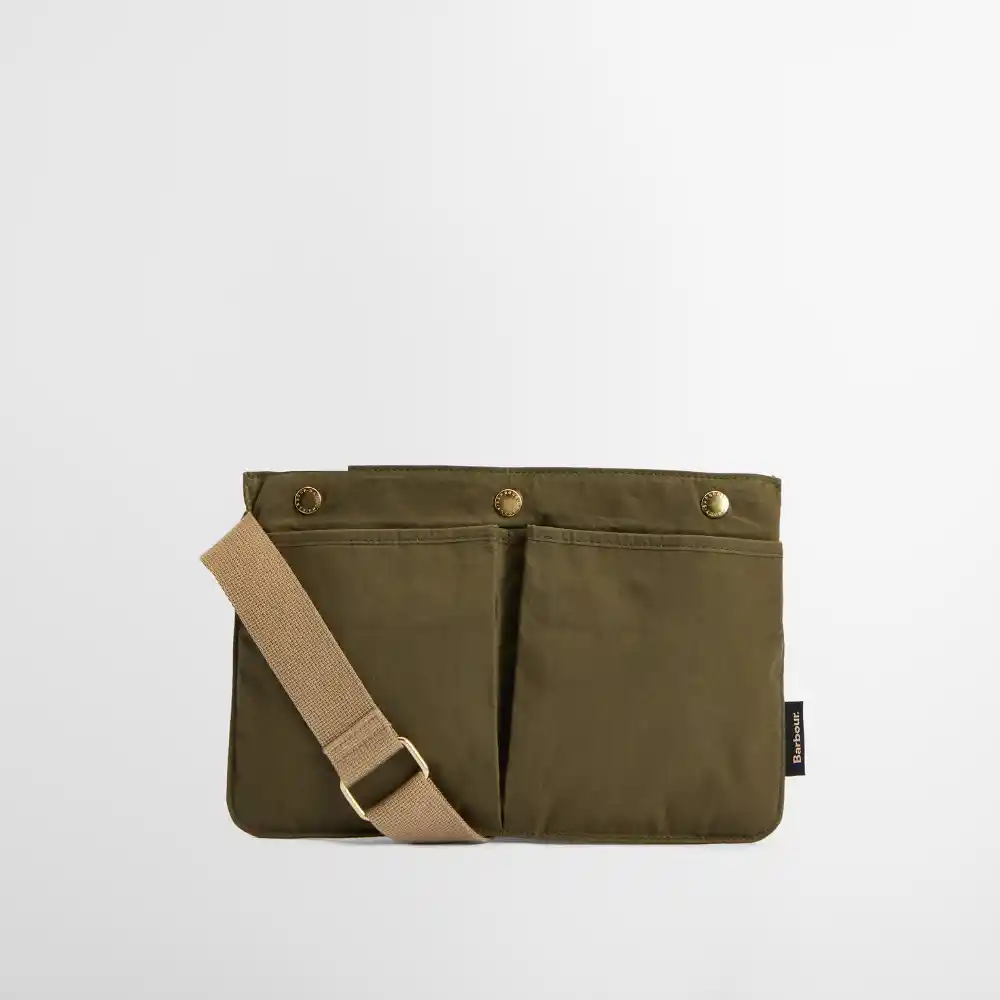 Barbour Transport Sacoche Bag Dusky Green