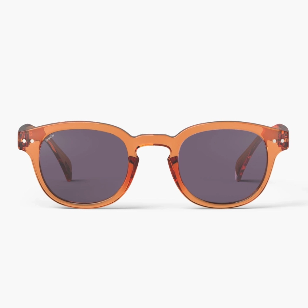 Izipizi Paris Unisex Sunglasses Orange Smash
