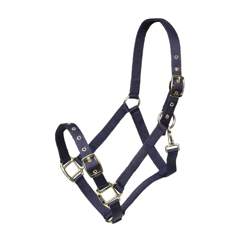 Shires ARMA Adjustable Headcollar Navy