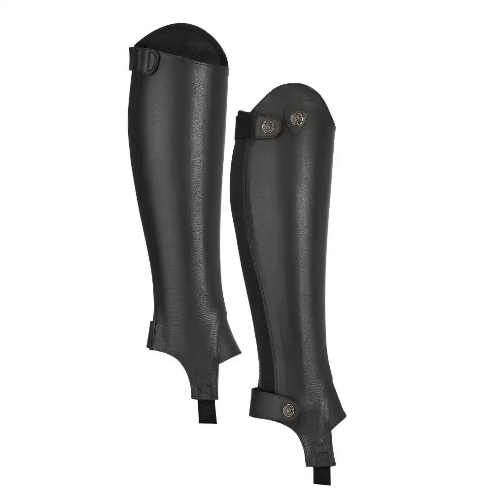 Shires Moretta Adults Leather Gaiter Black