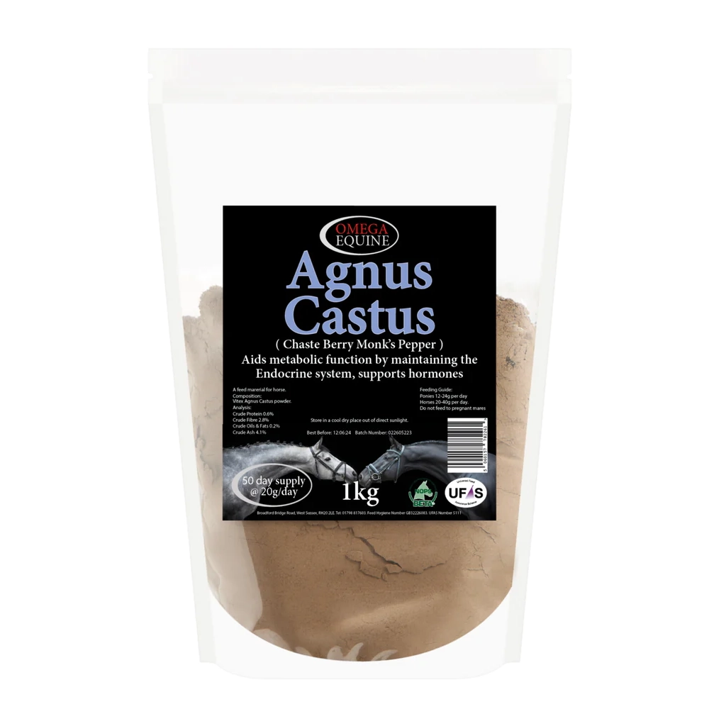 Omega Equine Agnus Castus Horse Supplement