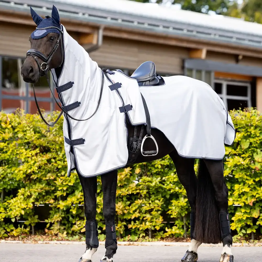 LeMieux Ride On Fly Rug Grey