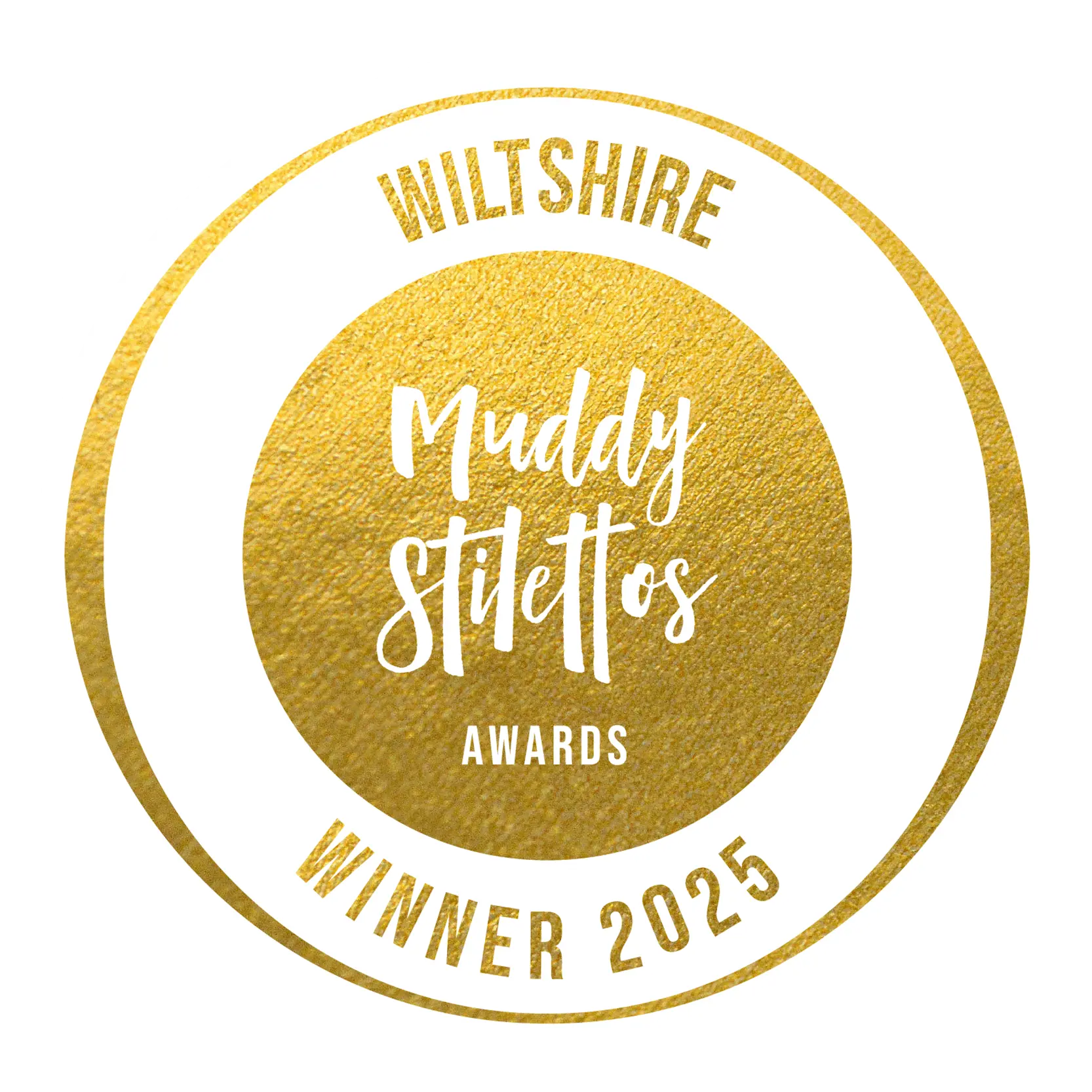 Winner Badge for Wiltshire Muddy Stilettos Awards 2025. Best Casual Dining