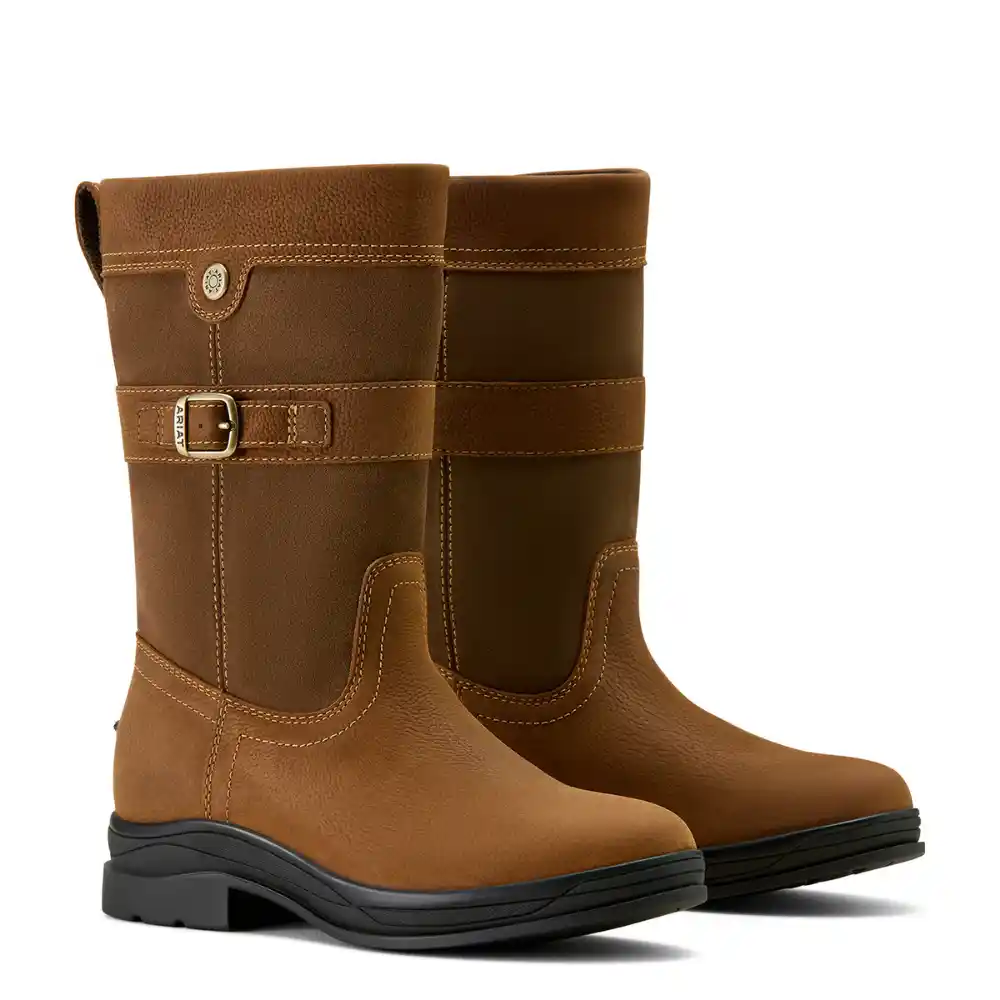 Ariat Ladies Bampton Waterproof Boot Baked Brown