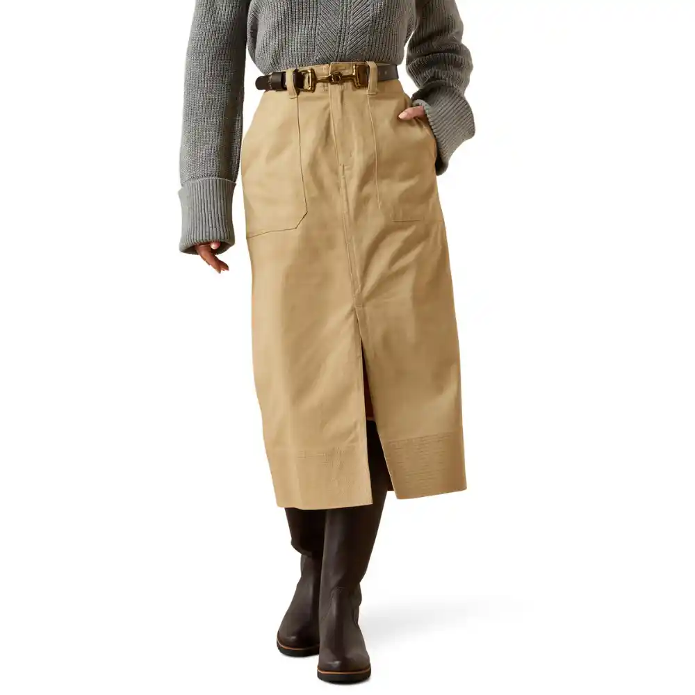 Ariat Ladies Broughton Skirt French Khaki