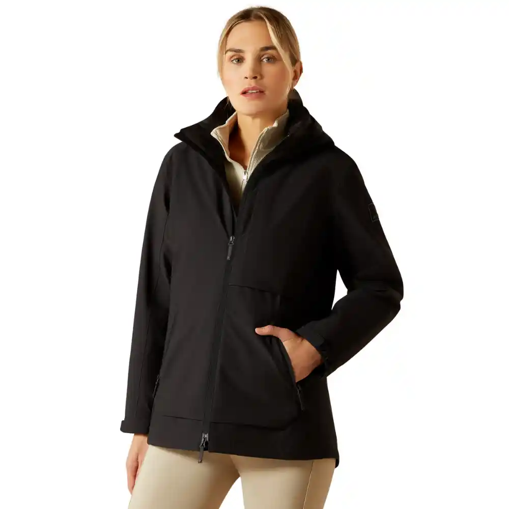 Ariat Ladies Outer Banks Waterproof Jacket Black