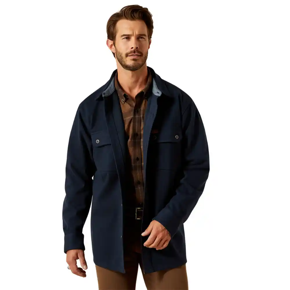 Ariat Mens Branford Shirt Navy