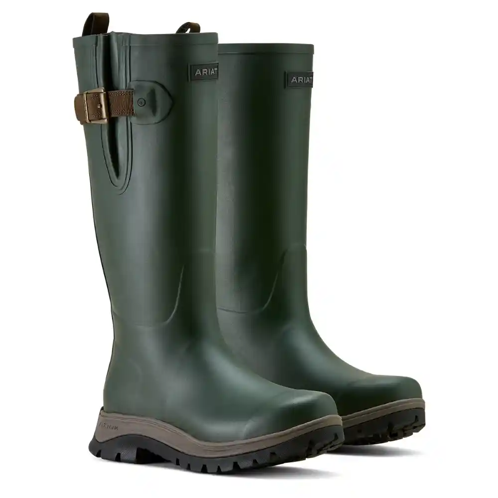Ariat Mens Woodstock Rubber Boot Olive Night