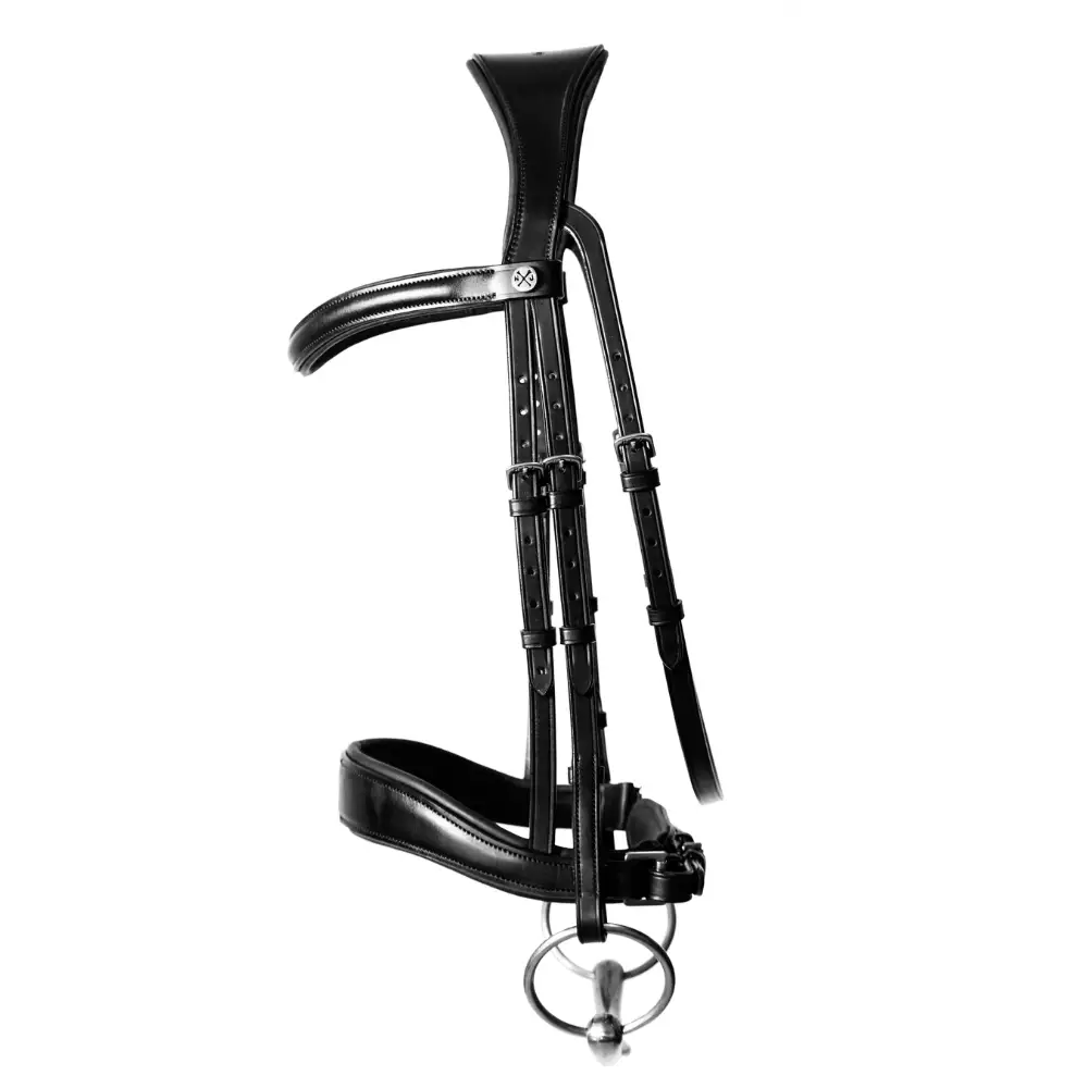 Henry James Dressage Bridle Black