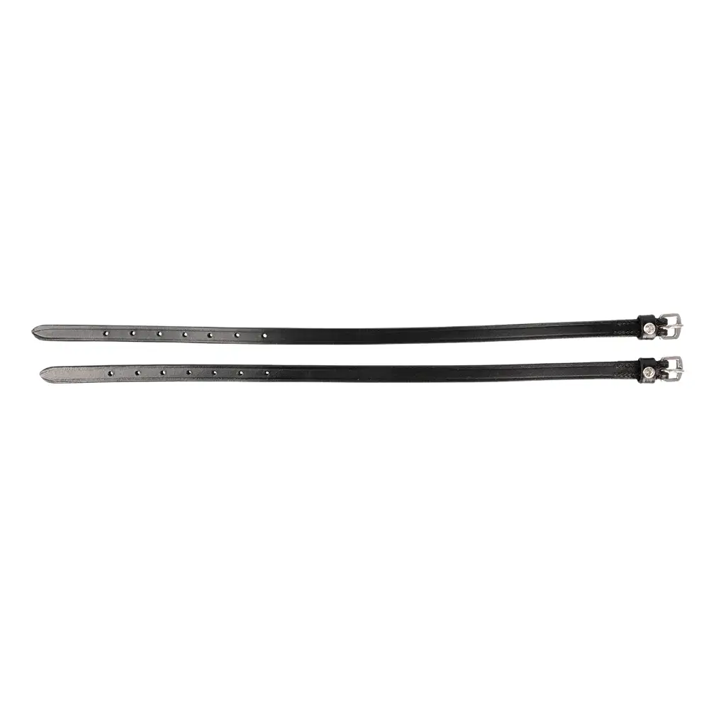Hy Equestrian Diamante Stud Spur Straps Black