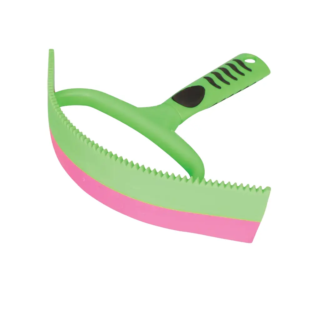 Hy Equestrian Vivid Sweat Scraper Green & Pink