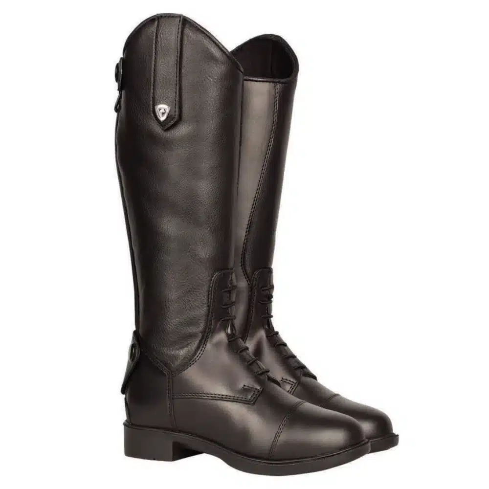 Hy Equestrian Childrens Cascano Long Riding Boot Black