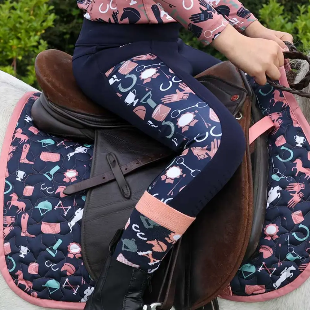 HY Equestrian Little Rider Childrens Pony Passion Riding Tights