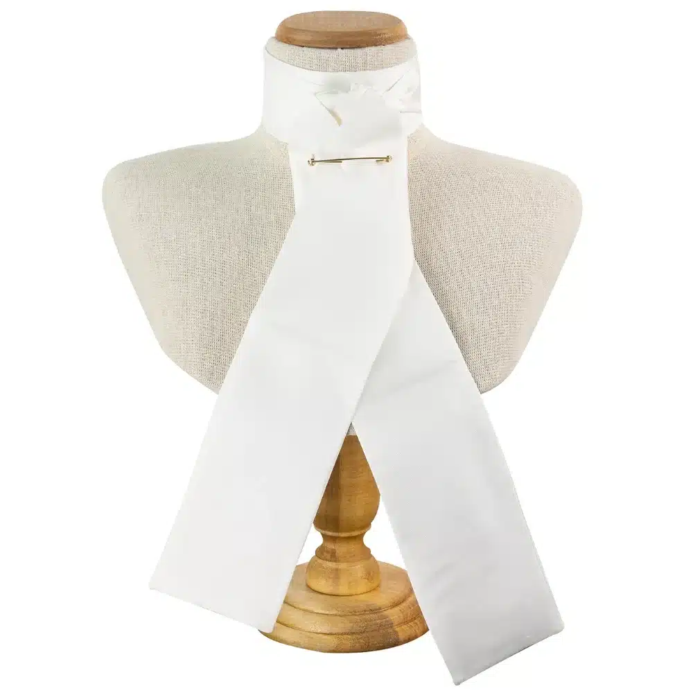 Racesafe Silk Stock Untied Natural