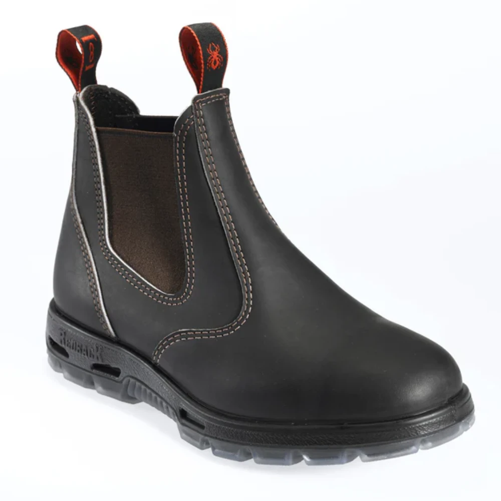 Redback Boots Unisex Soft Toe Boot Brown