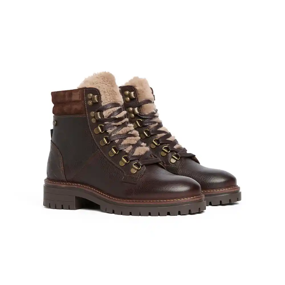 Barbour Ladies Bamburgh Hiker Boot Brown