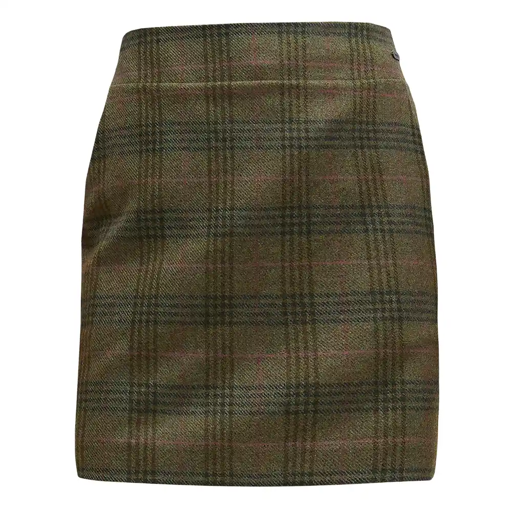 Barbour Ladies Bamburgh Mini Skirt Arabesque Brown