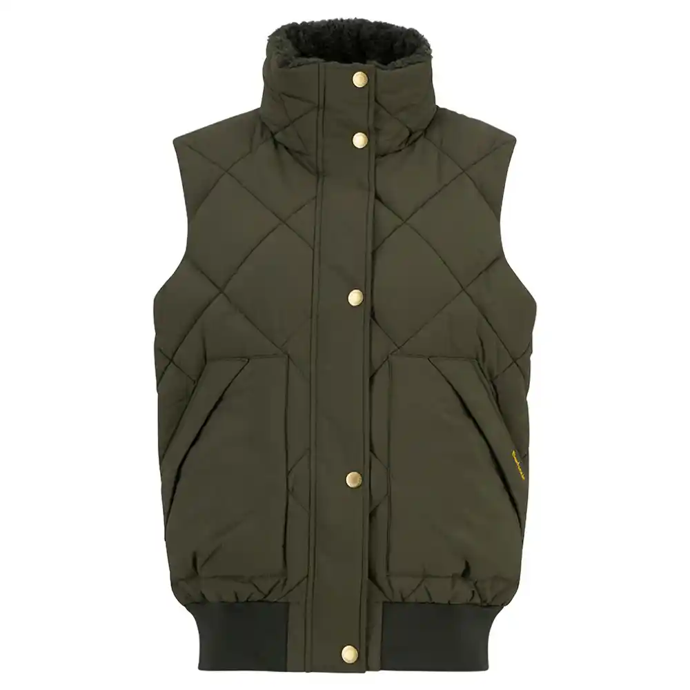 Barbour Ladies Becky Gilet Olive Ancient Tartan