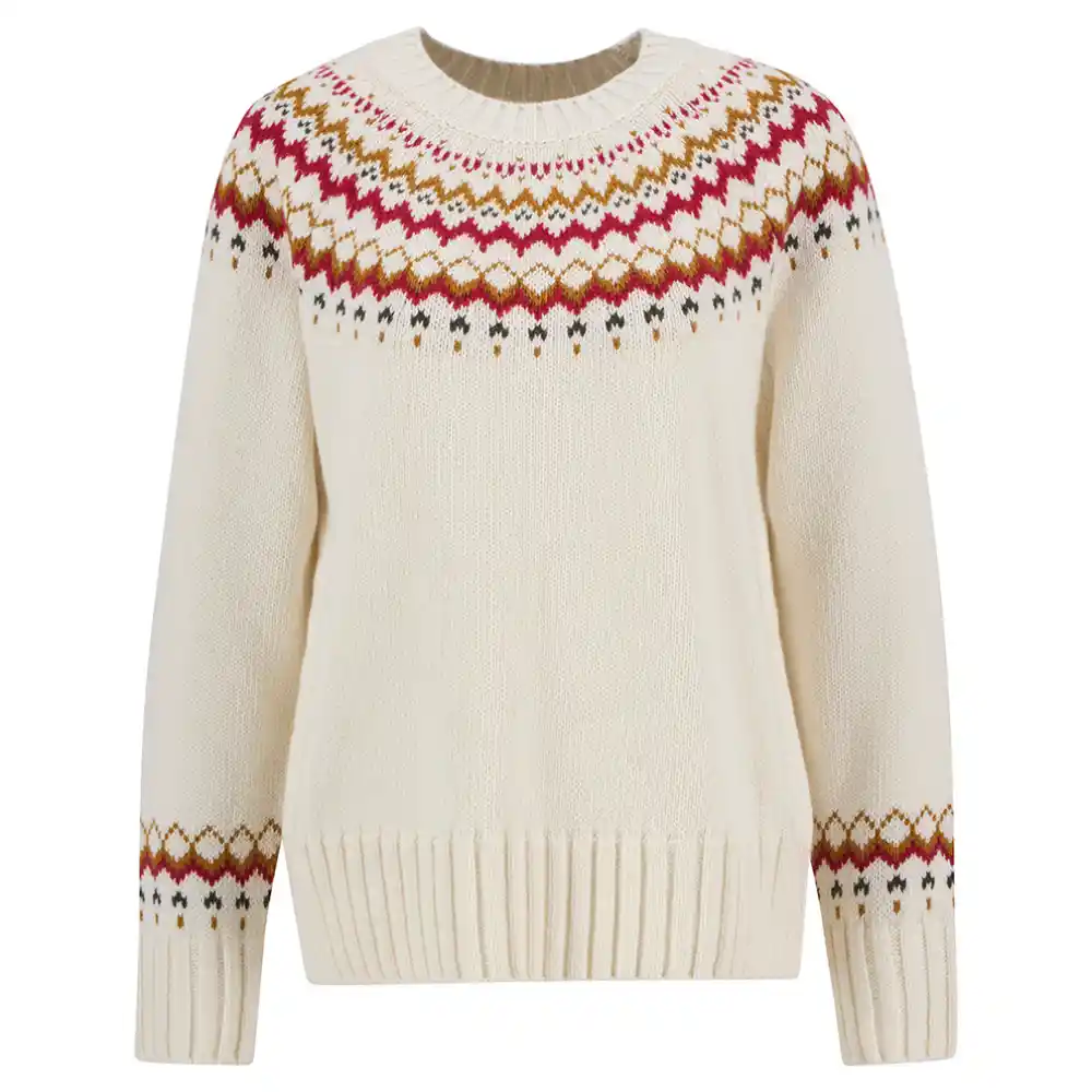Barbour Ladies Tidal Knitted Jumper Cloud