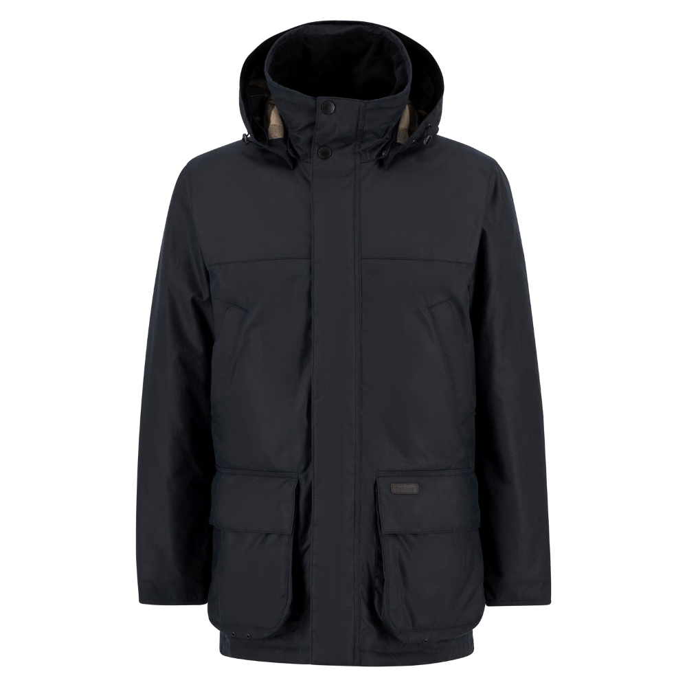 Barbour Mens Bleaberry Wax Jacket Navy