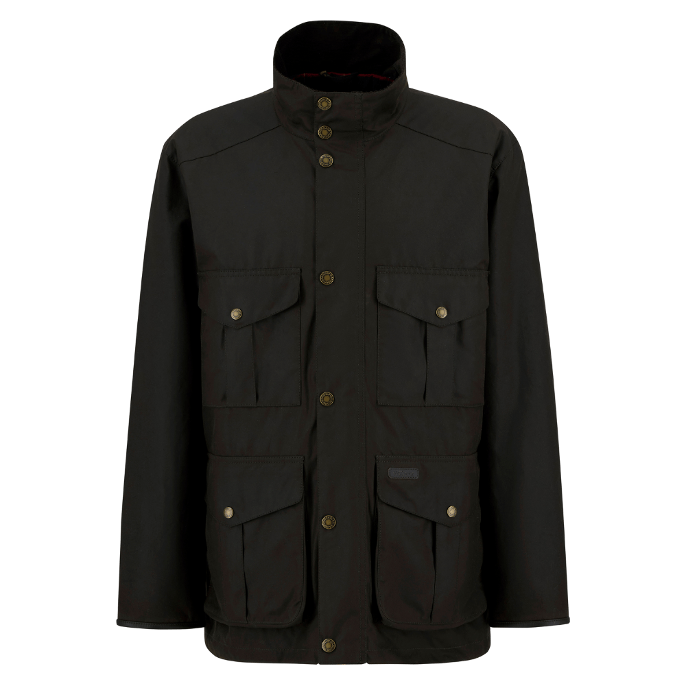 Barbour Mens Westward Wax Jacket Olive