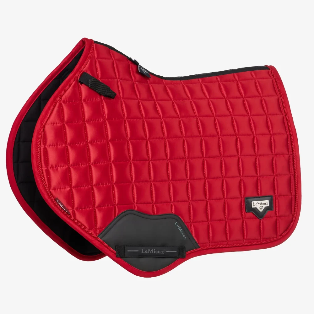 LeMieux Loire Close Contact Saddle Pad Chilli