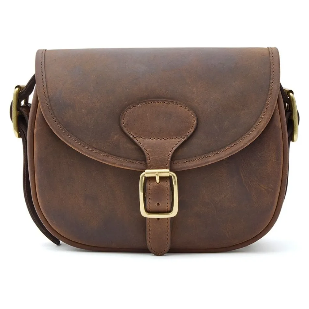 Chatham Premium Antique Oiled Leather Cartridge Bag