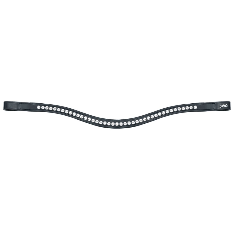 Schockemohle Crystal Select Browband Black/Silver