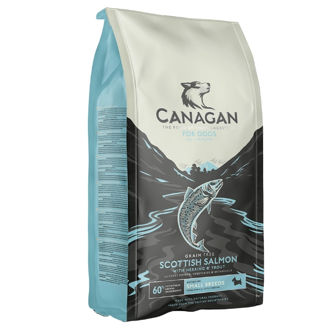 Canagan Small Breed Scottish Salmon Dry Dog Food 2kg