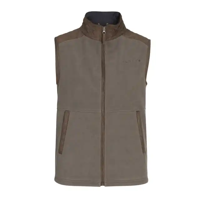 Shires Aubrion Adults Heritage Fleece Gilet Dark Olive