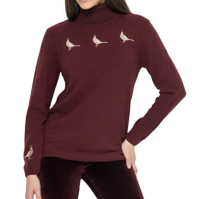 Hartwell Ladies Chelsea Long Sleeve Knit New Pheasants
