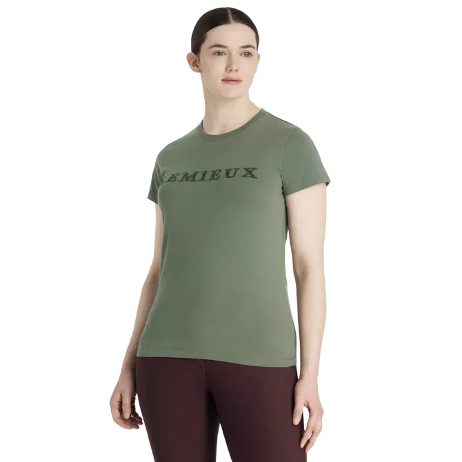 LeMieux Ladies Classique Sparkle T-shirt Rosemary