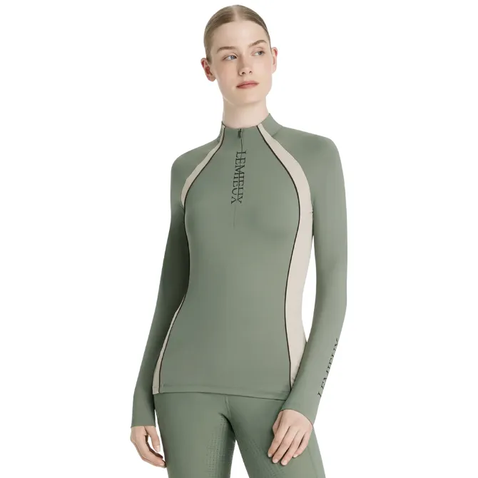 LeMieux Ladies Philippa Mesh Base Layer Rosemary