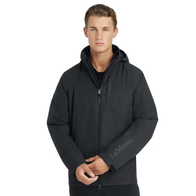 LeMieux Mens Waterproof Team Jacket Black