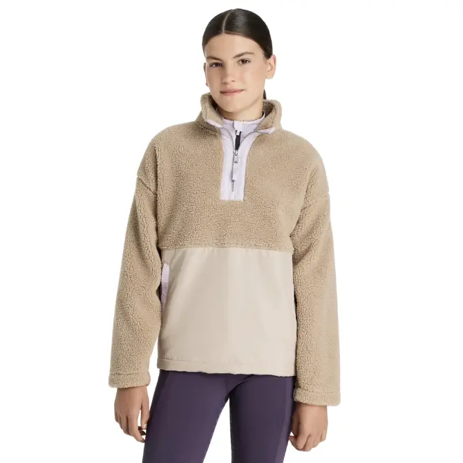LeMieux Young Rider Tammy Teddy Fleece Almond