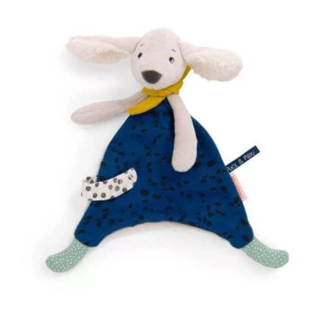 Moulin Roty Pilou Blue Comforter Puce & Pilou