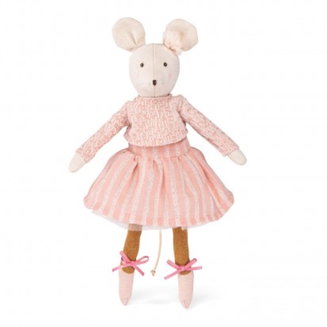 Moulin Roty Mouse Doll Anna Little School of Dance Soft Toy