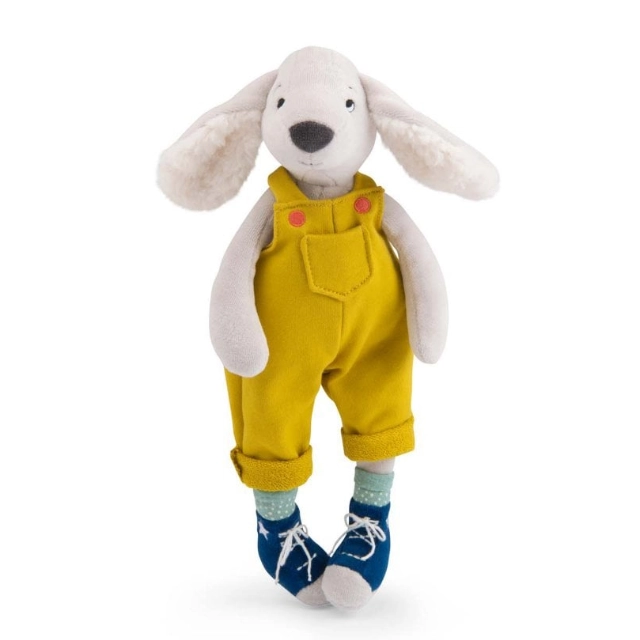 Moulin Roty Pilou The Dog Puce & Pilou Soft Toy