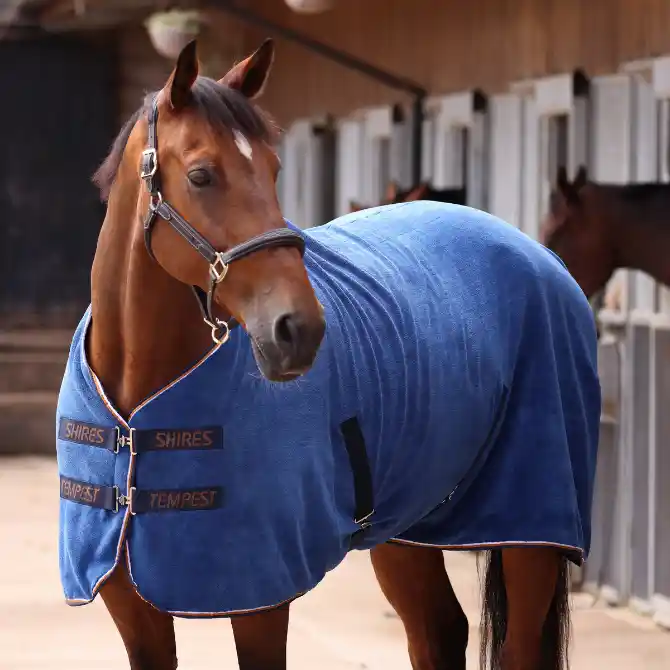 Shires Tempest Original Ultra Drying Rug Navy
