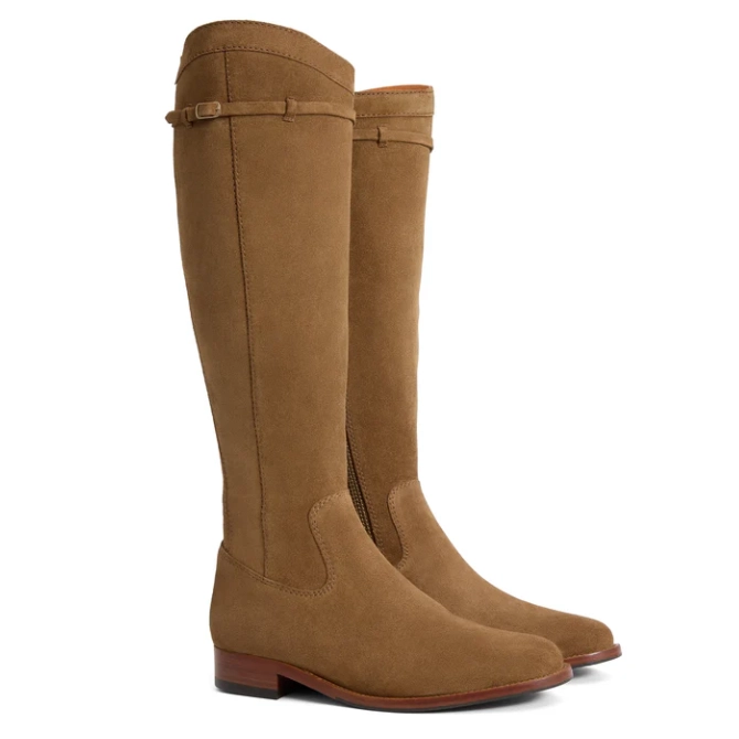 Fairfax & Favor Ladies Kimberley Boot Tan Suede
