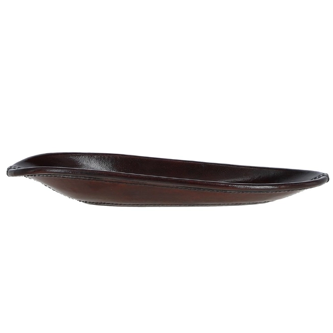 Ashwood Premium Handcrafted Leather Key Tray Chestnut