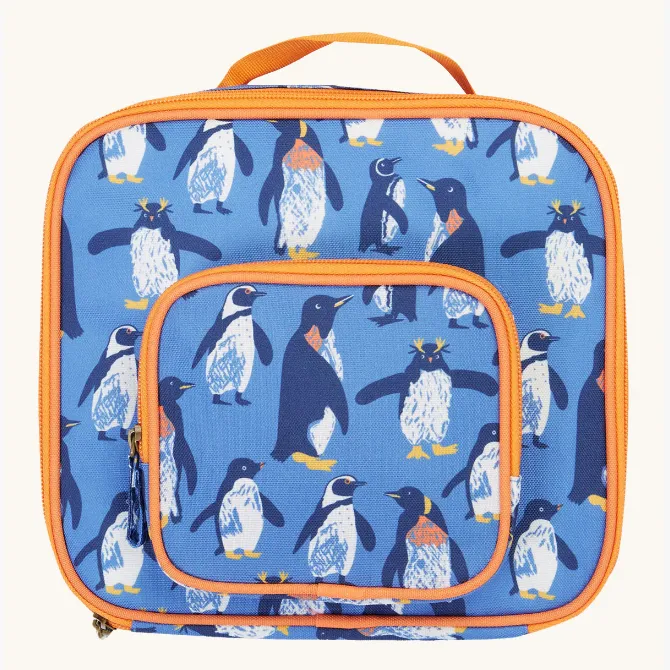 Frugi Childrens Pack A Lunch Bag Penguin Waddle
