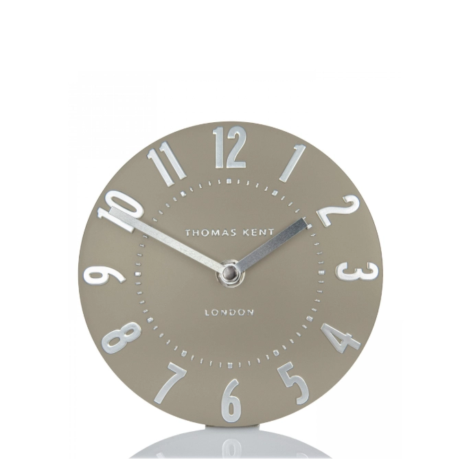 Thomas Kent Mulberry Mantel Clock Mocha