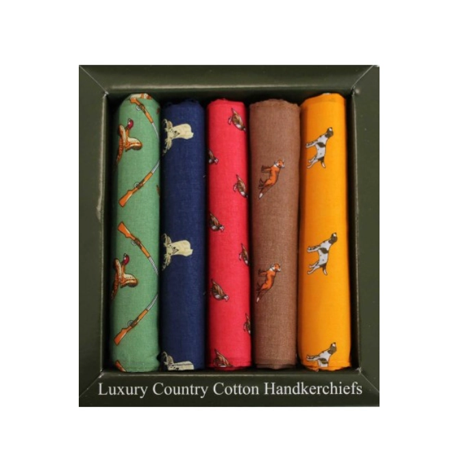 Soprano Country Themed Cotton Handkerchiefs